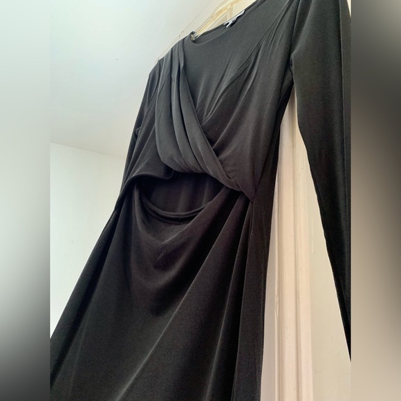 BAR III Twist-Front Cutout Long-Sleeve Dress - Picture 4 of 7